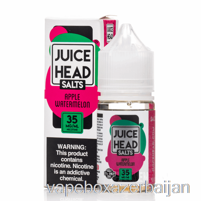 Vape Box Azerbaijan Apple Watermelon - Juice Head Salts - 30mL 35mg